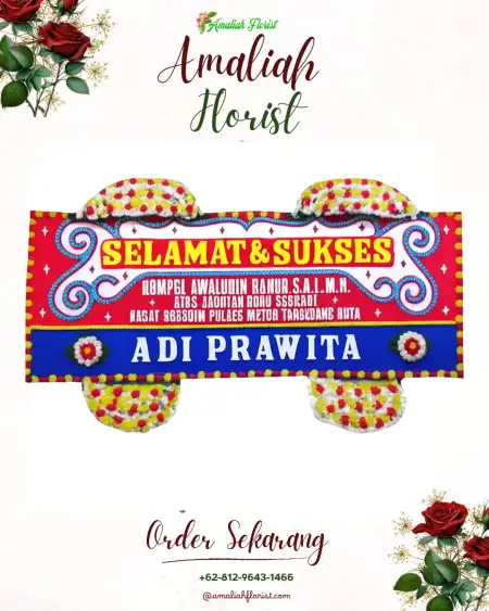 Papan Bunga Ucapan Selamat Harundang